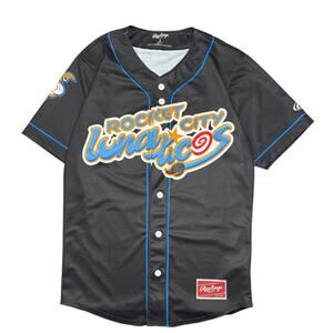 Rocket City Trash Pandas Jersey Mens Small Minor League Baseball Lunatico